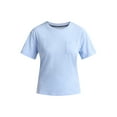 thumbnail image 5 of Joyspun Women's and Women’s Plus Sleep Easy Tee with Short Sleeves, Sizes XS to 3X, 5 of 6