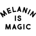 thumbnail image 3 of CafePress - Melanin Is Magic Women's Light Pajamas - Women's Short Sleeve Print T-Shirt and Pants Light Cotton Pajama Set, 3 of 7