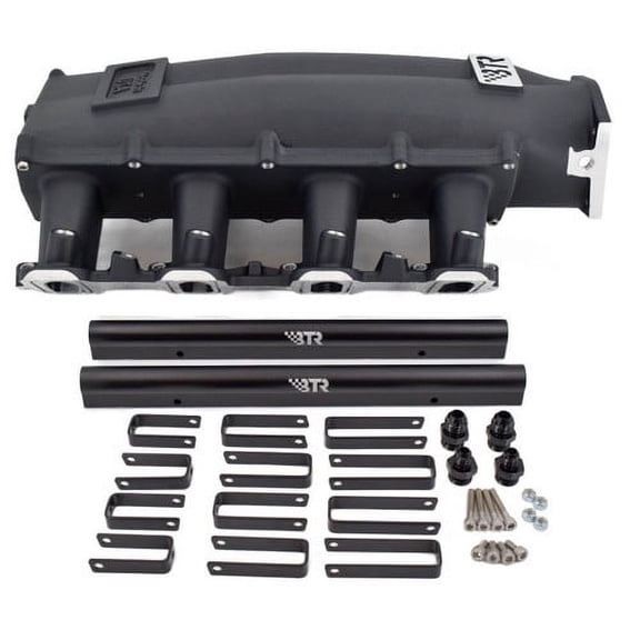 BTR Brian Tooley Racing Trinity Cathedral Port LS1 Intake Manifold -Black Finish- Brian Tooley Racing LS1 LS2 LS6 LQ4 LQ9 L33