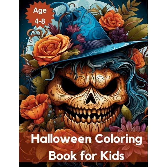 Halloween Coloring Book for Kids, (Paperback)