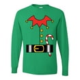 thumbnail image 2 of Wild Bobby Christmas Elf Suit Christmas Sweater | Holiday Men Long Sleeve Shirt, 2 of 5