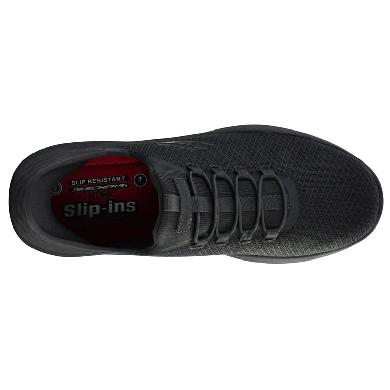 Skechers Work Summits-Colsin Black Hands Free Slip-Ins Men\'s Size 10 1/2 10.5 Skechers Slip-ins Work Slip Resistant: Summits - Colsin main image 2