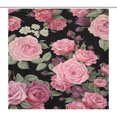 thumbnail image 1 of Cortina De Ducha Para Baño. Cortina De Ducha Con Estampado. Cortina Decorativa Para Baño. 71 X 71 Pulgadas C., 1 of 8