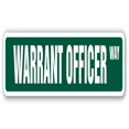 thumbnail image 1 of SignMission SS-WARRANT OFFICER 4 x 18 Po Signe de la Rue - Adjudant - Armée Marine WO CWO Retraite, 1 of 1