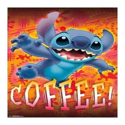 Póster Trends International Stitch Coffee