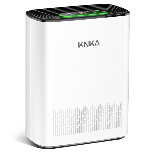 Purificador de aire KNKA Purificador de aire para hogar y dormitorio True HEPA