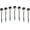 Yellow, variant on PINHEN 7Pcs Solar Path Lights Outdoor, Tulip Shape Solar Powered LED Lamp Outdoor Yard Garden Lawn Path Walkway Light Spot Lamp