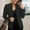 Black, variant on Womens Ladies Cardigan Solid Long Sleeve Pocket Coat Outerwear Trench Coat Womens Vest Coat Casual Jackets for Women for Summer Fashion Jacket Women's Dresses with Jackets Shirt Women Womens Workout