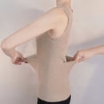 thumbnail image 5 of Chaleco térmico de terciopelo sin costuras para mujer, con bolsillos dobles, protección para la cintura, bolsillo inferior para calentar el vientre, otoño e invierno, 5 of 5