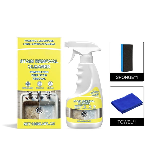 Detergente para Eliminar Incrustaciones En Azulejos, Grietas, Sellos de Refrigeradores, Paredes Sucias, Fregaderos, Esquinas Del Inodoro, 120 Ml