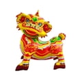 thumbnail image 2 of Globo de año Nuevo Chino, figuras de animales de la , fondo, globo del Festival de Primavera para suministros de decoración del año Nuevo Chino Danza del León 3D, 2 of 8