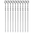 thumbnail image 1 of Pincho de Acero Inoxidable BronchLux 10 pzas 38cm Gris Acero Inoxidable Pincho Asador., 1 of 1