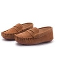 thumbnail image 6 of kkdom Boy Girl Loafer Slip-On Dress Shoes Kid Brown 13.5 Little Kid, 6 of 6