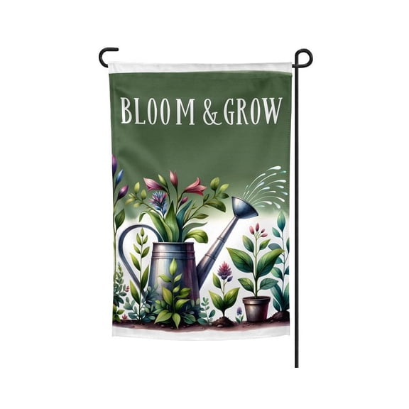 Bloom & Grow Garden Flag