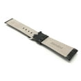 thumbnail image 4 of 22mm Mens' Alligator Style Leather Watch Strap Band, Stainless Steel Buckle, 4 of 7