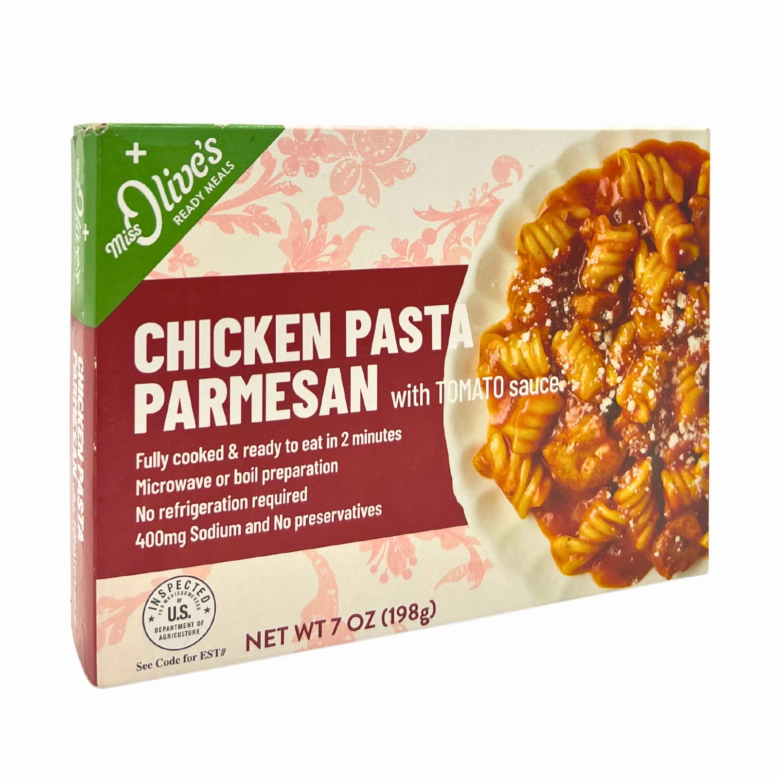 Miss Olives Protein Pack Microwavable Shelf Stable Ready Meals (Bundle of 6: 2 Each Item)