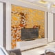 thumbnail image 4 of 48 piezas de decoración de pared con adhesivo de espejo en forma de lágrima, 4 of 6