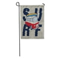 thumbnail image 1 of LADDKE Van Surf Vintage Colorful Bus Bright Surfboards on Its Top Graphic Summer Garden Flag Decorative Flag House Banner 12x18 inch, 1 of 1