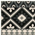 thumbnail image 4 of SAFAVIEH Veranda Dogon Southwestern Indoor/Outdoor Area Rug, 5'3" x 7'7", Black/Beige, 4 of 6