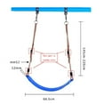 thumbnail image 3 of HILABEE Kids/Adults Heavy Duty Disc Swing Seat Rope Climbing Ladder Backyard Outdoor Toy Blue, 3 of 7
