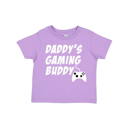 

Inktastic Daddy s Gaming Buddy with Controller Gift Toddler Boy or Toddler Girl T-Shirt