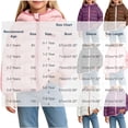 thumbnail image 4 of YUANxueke Boys Girls Puffer Jacket Zip up Hooded Winter Coat Winter Warm Outerwear,White,1-2 Years, 4 of 7