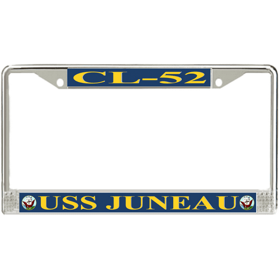 USS Juneau CL-52 License Plate Frame