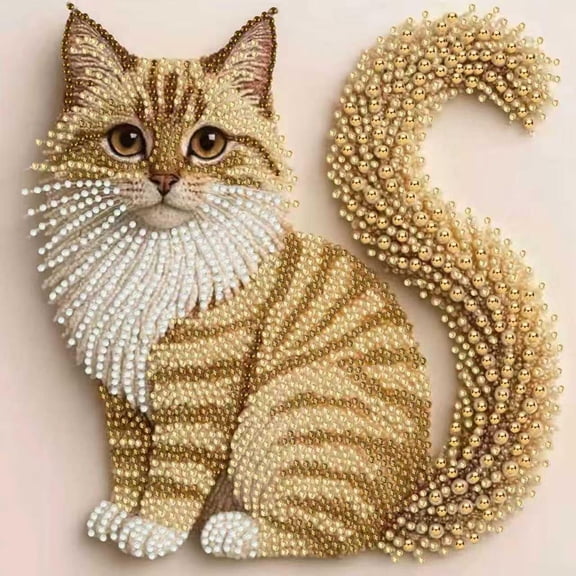 Halloween Sparkling Crystal Diamond Painting 2026 New Set Animal Diamond Art Painting Kits for Adults, 5D Cat Special ShapeDiamond Art for Beginners，DIY Round Full Drill Diamond Dots,Gem Painting