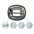thumbnail image 4 of Professional Box Grater, Stainless Steel with 4 Sides, Best for Parmesan Cheese, Vegetables, Ginger, XL Size, Black, 4 of 9