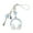 Blue Hanging rope, variant on Stylish Music Note Keychain Trendy Headphone Design Bag Charm For Music Lovers
