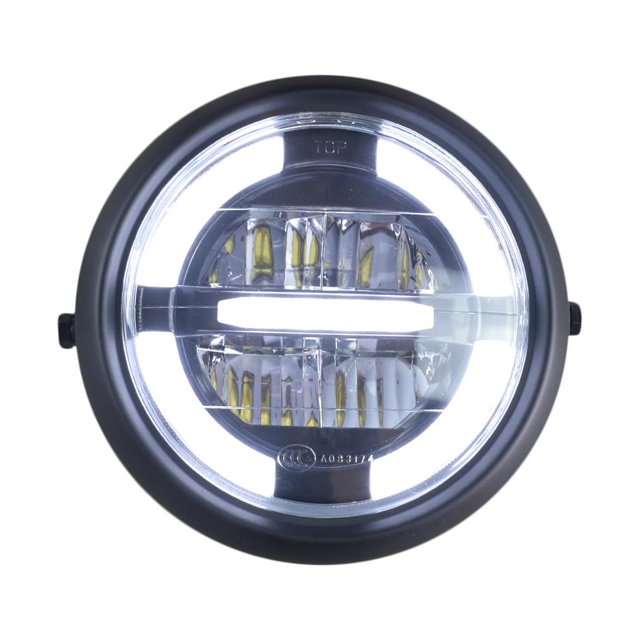 7,4 Pulgadas De Ronda LED Halo Faro Para Proyector Para Sunnimix Faro redondo de la motocicleta