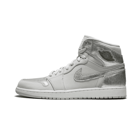 JORDAN MENS Air Jordan 1 Retro Hi Silver "25th Anniversary" 396009 001 396009 001 from Stadium Goods