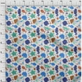 thumbnail image 4 of oneOone Polyester Spandex Brown Fabric Beach Sewing Craft Projects Fabric Prints By Yard 56 Inch Wide, 4 of 4