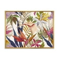 thumbnail image 1 of Designart Fleurs Tropicales VIntage III ART MURAL À CADRE FLOTTÉ, 1 of 4