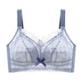 thumbnail image 4 of FhsagQ Soutien-Gorge Soutiens-Gorge pour Femmes Grande Taille Dentelle V Soutien-Gorge Léger Sans Armatures pour Femmes Disponible en Lots Soutiens-Gorge pour Femmes Ouvert à l'Entrejambe Soutiens-Gorge Rouges pour Femmes Soutien-Gorge Rehausseur Cuir Bleu 40, 4 of 4