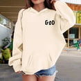 thumbnail image 2 of Mercatoo Girls Sweatshirt Personalized Print Casual Pattern Sweatshirt Comfortable Long Sleeve Teen Pullover Hoodies Girls, 2 of 7