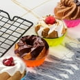 thumbnail image 4 of ACDANC Bundt Cake Pan,Spiral Cyclone Bundt Cake Pan Nonstick,Safe and Soft Material Bundt Pan,Chocolate, 4 of 4
