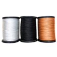 thumbnail image 1 of CUITING 3 Rolls Waxed Thread for Hand Sewing (Black/White/Brown), 1 of 7