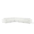 thumbnail image 3 of Modway Restore 6-Piece Sectional Sofa in White, 3 of 11