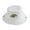 White, variant on WOYY UPF 50+ Vintage Boys Sun Hat Wide Brim Breathable Bucket Hat Kids Fisherman Hat