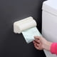 thumbnail image 4 of Yuarrent Caja de pañuelos, caja de papel, bolsa de basura, multicolor, de larga duración, montada en la pared, ahorro de espacio, accesorios Almacenamiento y organización del hogar Rosa claro, 4 of 6