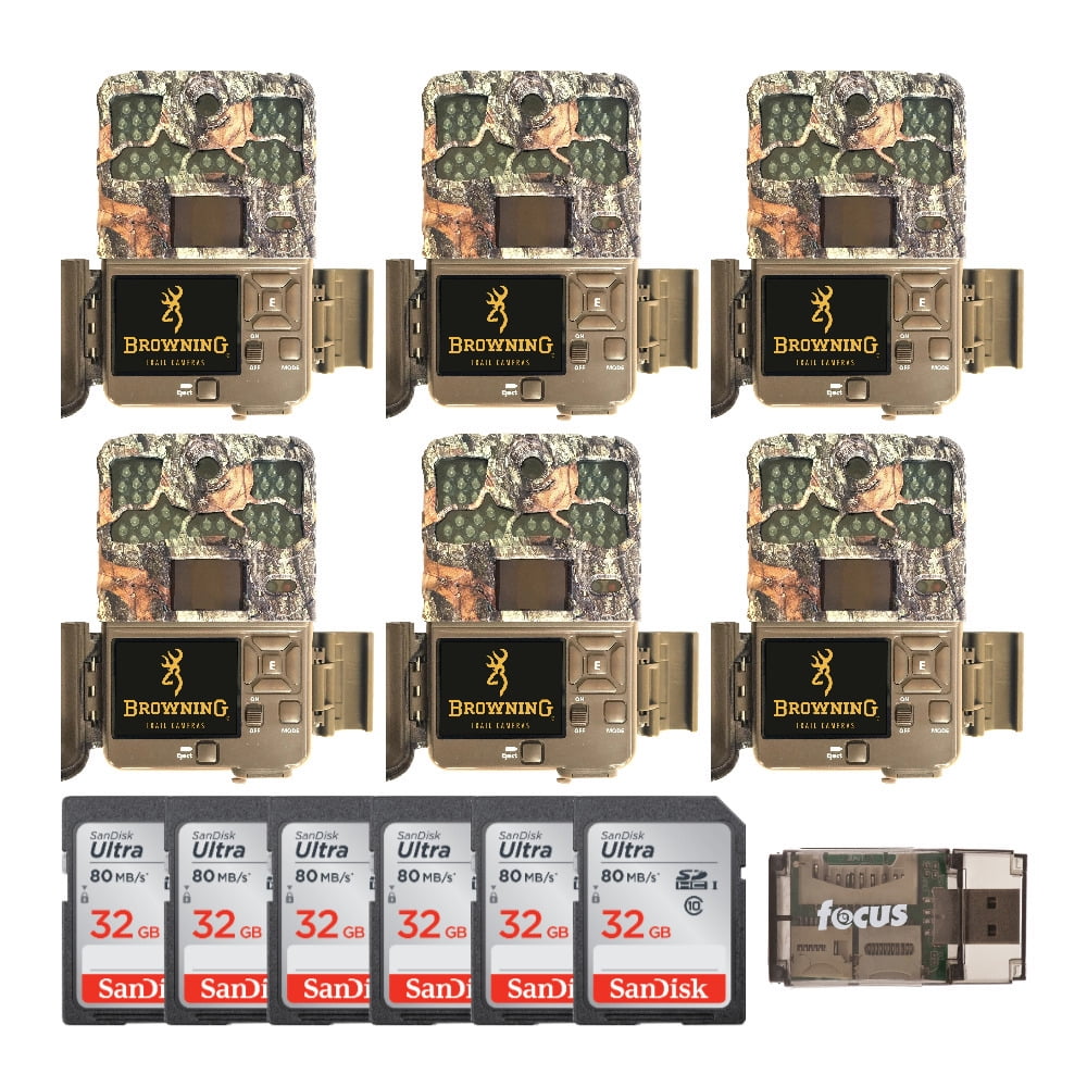 Browning Trail Cameras 20MP Recon Force Edge Trail Camera (6Pack