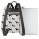 thumbnail image 3 of Easygdp Dachshund On A Skateboard Mochila de Cuero para Mujeres, Bolso de Hombro, Bolsos de Mano de Moda para Trabajo y Viajes, 3 of 4