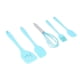 thumbnail image 2 of 5pcs Silicone Kitchen Utensils Set Safe Heat Resistant Easy Cleaning Silicone Kitchenware Cooking Utensils Kit, 2 of 5