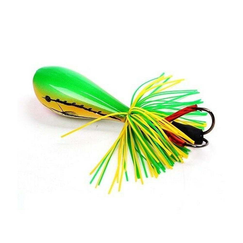 Details about   Jumping Frog Lure Topwater Lure 90mm 10g Double Strong New Jump Hook Action X8M2 