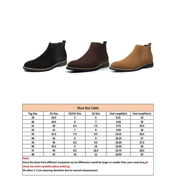UKAP Mens Slip Resistant Elastic Work Boots Walking Anti skid