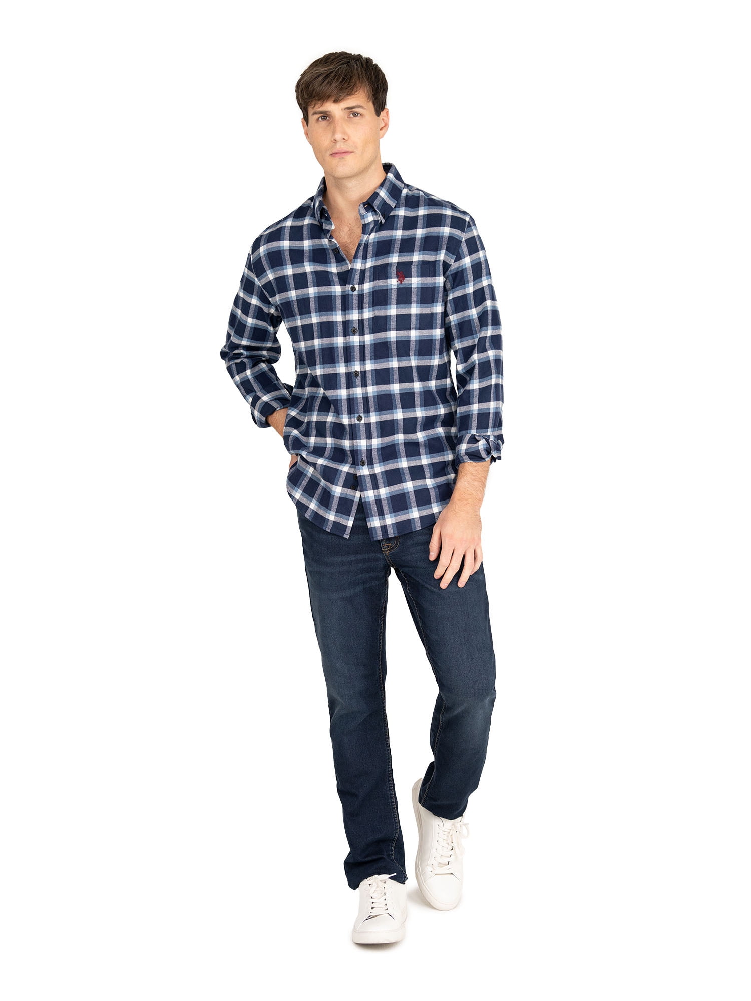 U.S. Polo Assn. Men's Long Sleeve Buttondown Shirt