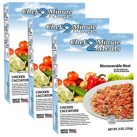 (3 pack) (3 Pack) Chicken Cacciatore