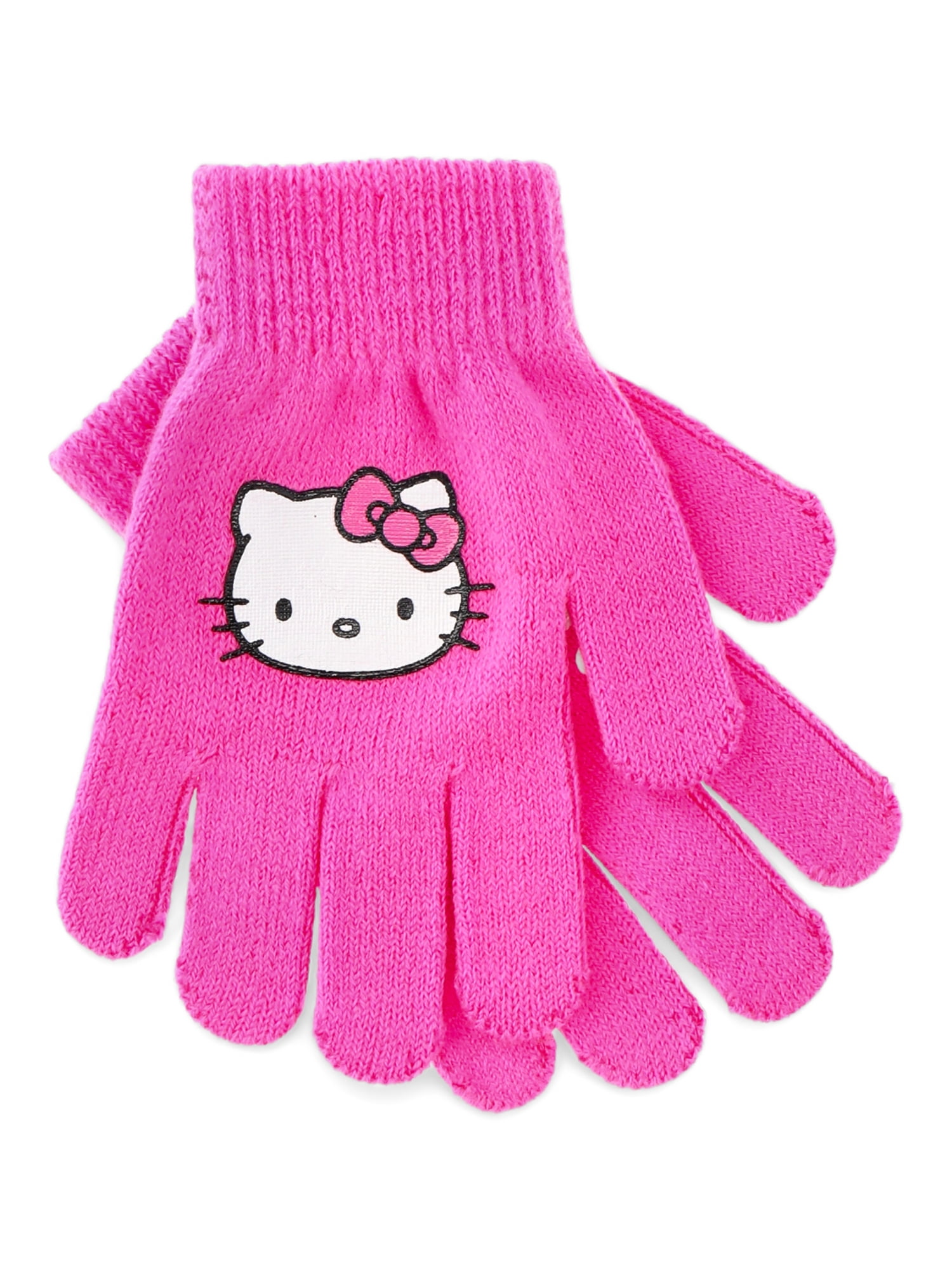 Hello Kitty Girls Hat and Glove Set, 2-Piece