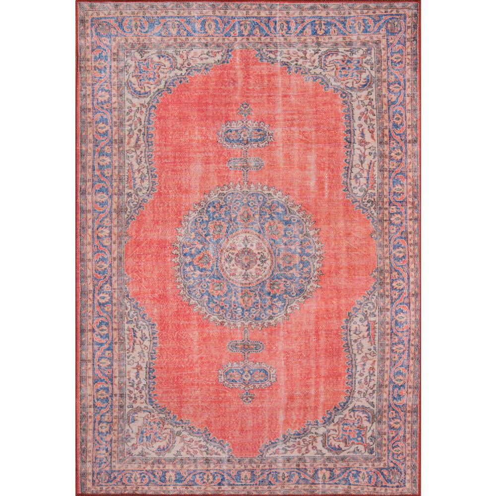 Momeni Afshar Polyester Machine Made Red Area Rug 2' X 3'